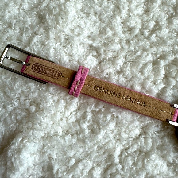 VINTAGE COACH LADIES WATCH PINK TONE EST.1941 SWISS QUARTZ - Picture 11 of 11